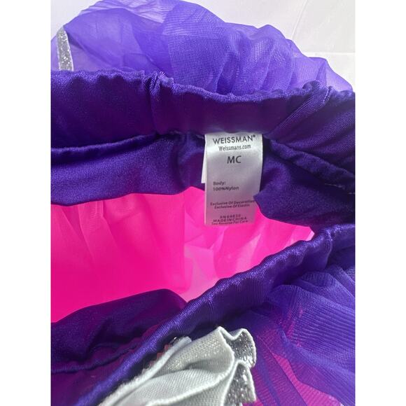 Weissman Tutu Dance Skirt MC Child Ballerina Halloween Costume Ballet Tap Pink - Picture 2 of 5